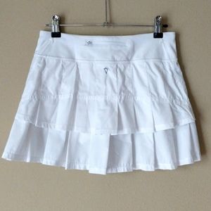 Ivivva "Set The Pace" Skort, White